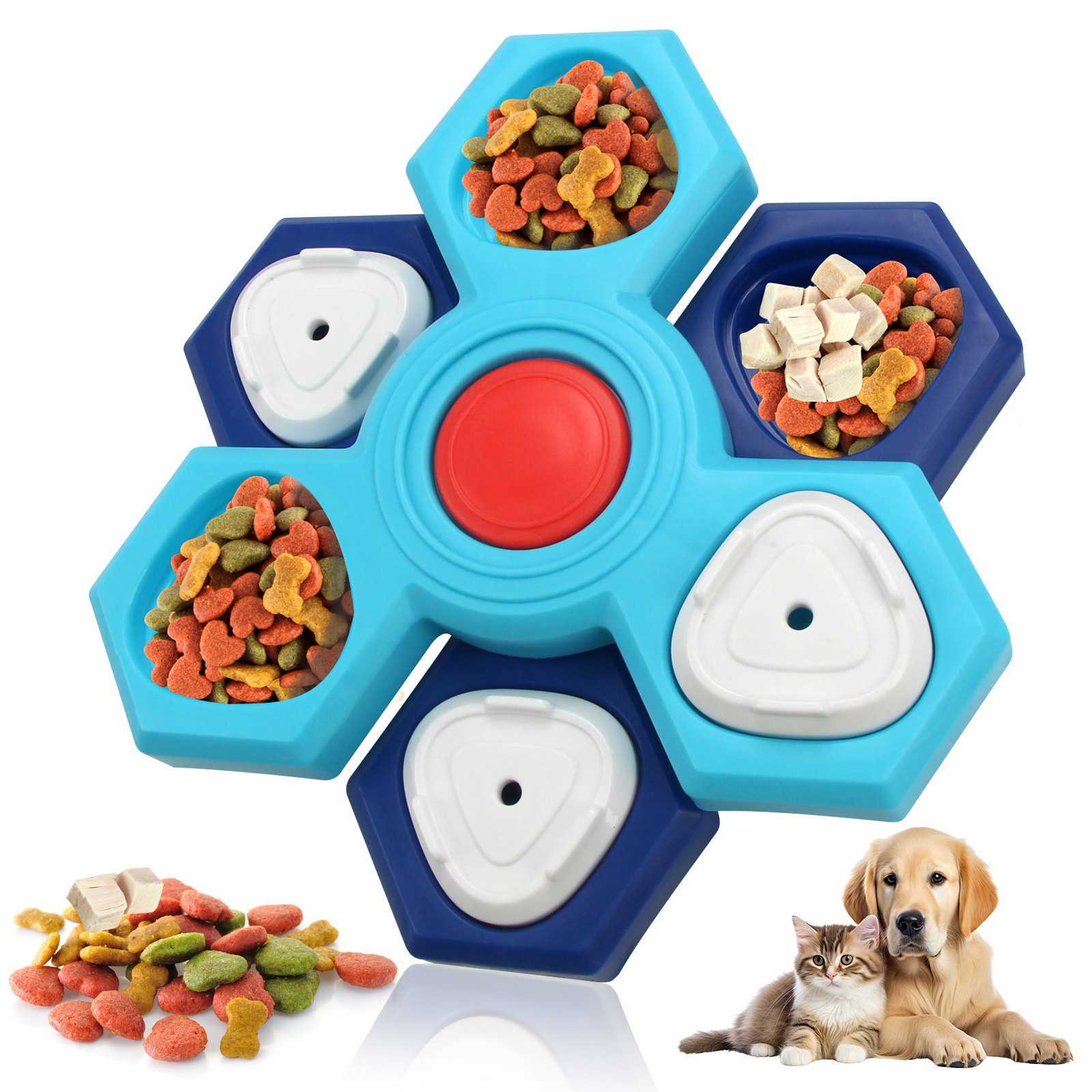 Interactive Treat Puzzle — Tire Out Their Brain, Not Just Their Body