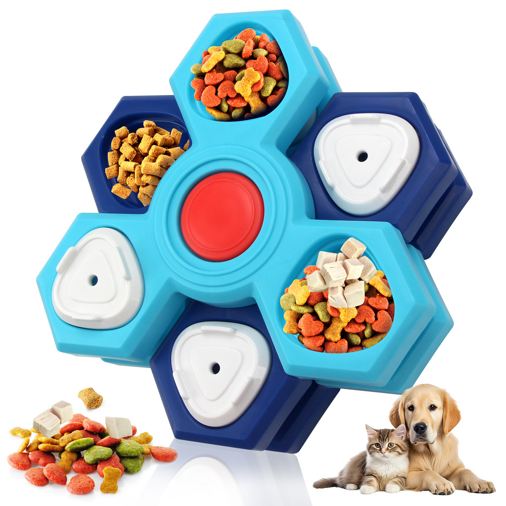 Interactive Treat Puzzle — Tire Out Their Brain, Not Just Their Body