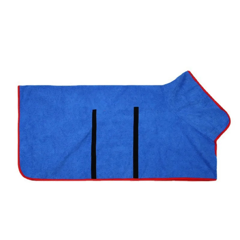 Quick-Dry Dog Bathrobe — Bath Time, Solved