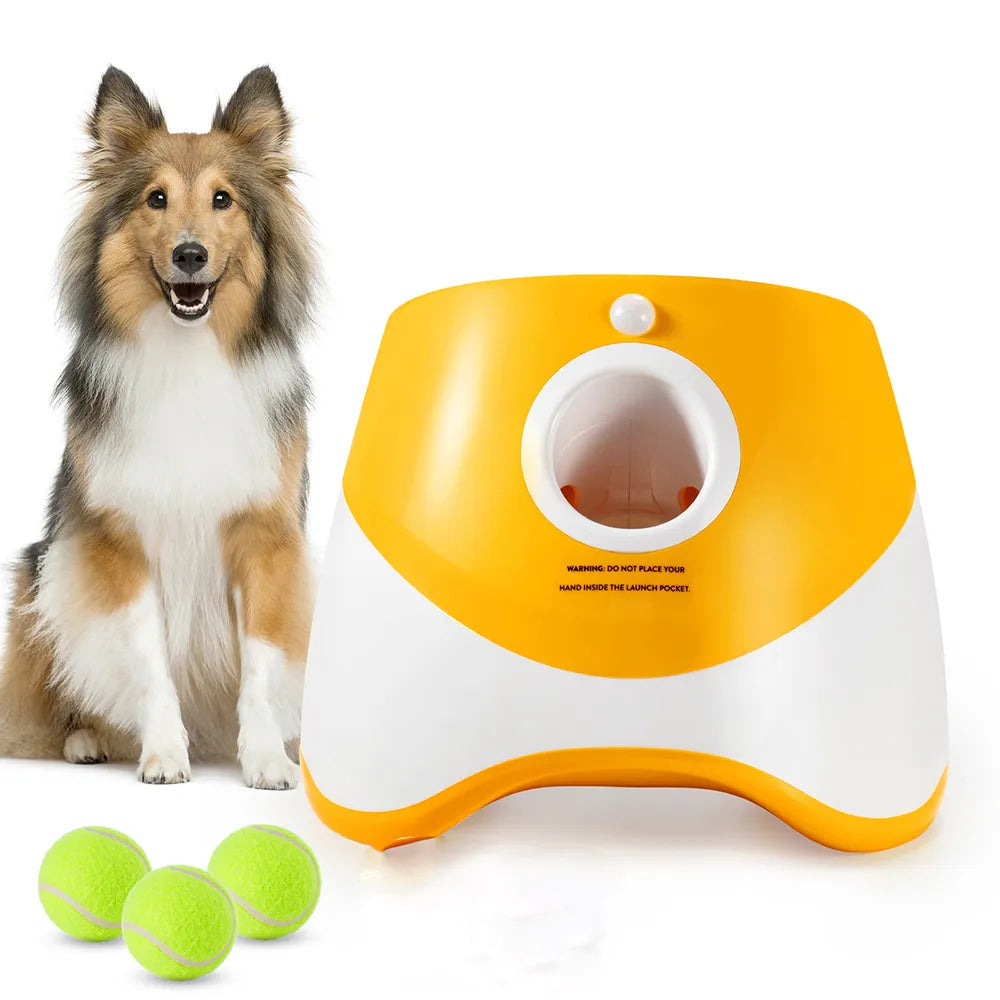 Automatic Tennis Ball Launcher — Fetch, Without the Arm Pain
