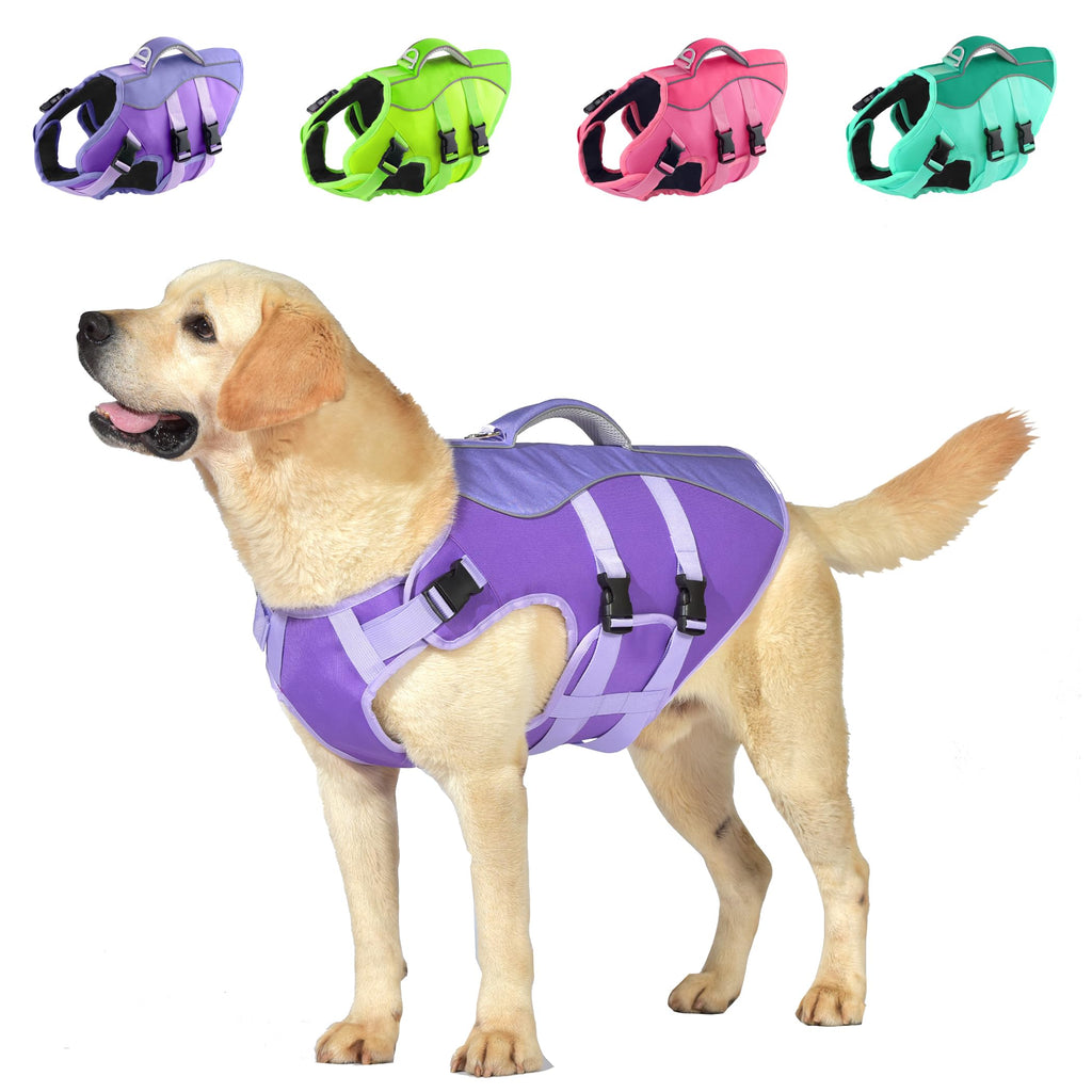 Dog Life Jacket with Rescue Handle — Water Safety You Can Count On