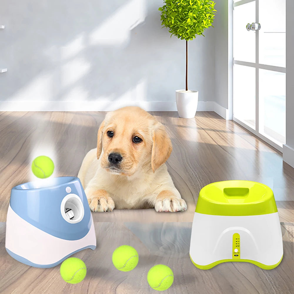 Automatic Tennis Ball Launcher — Fetch, Without the Arm Pain