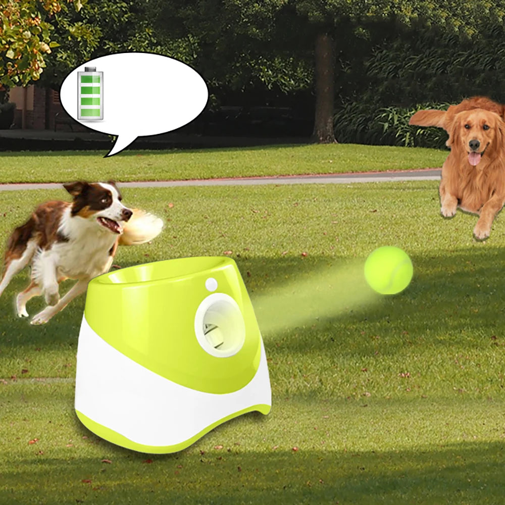 Automatic Tennis Ball Launcher — Fetch, Without the Arm Pain